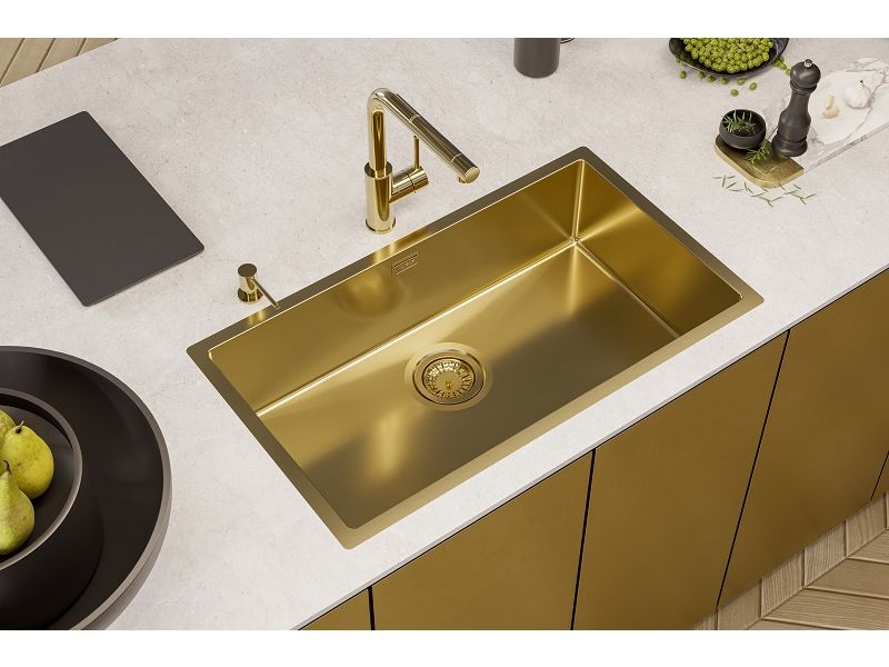 Смеситель для мойки ALVEUS ZEOS P MONARCH GOLD (1136501)
